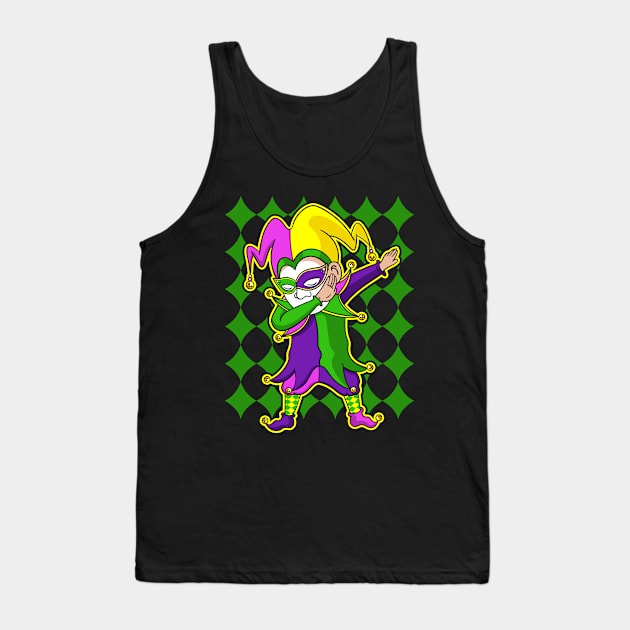 Jester Dabbing Tank Top by CozySkull